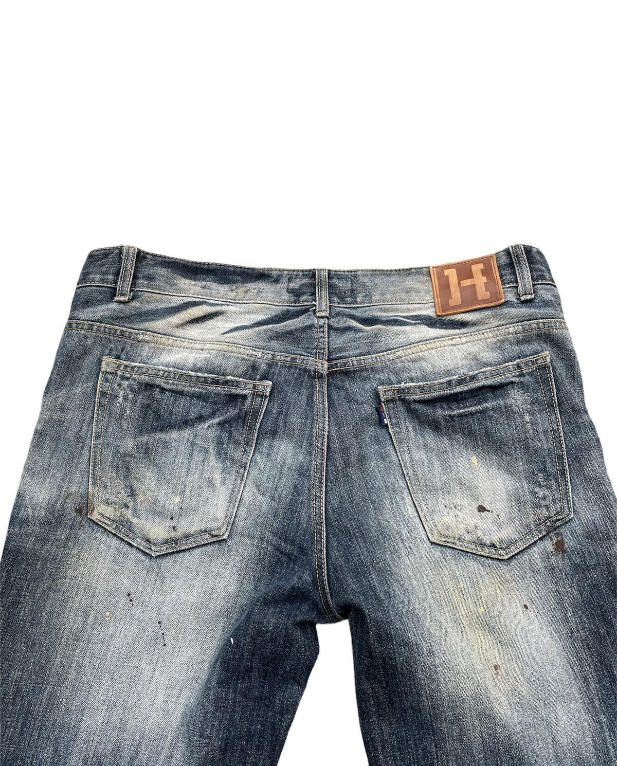 Other H by Figer Aging Wash Denim Size US 37 - 14 Thumbnail