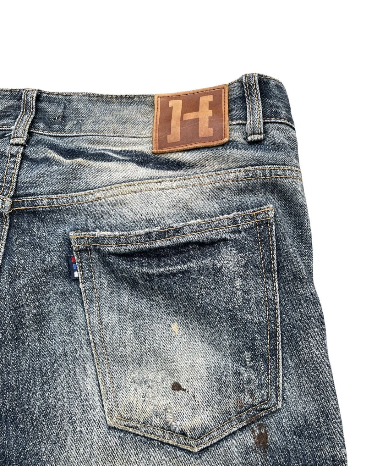 Other H by Figer Aging Wash Denim Size US 37 - 15 Thumbnail
