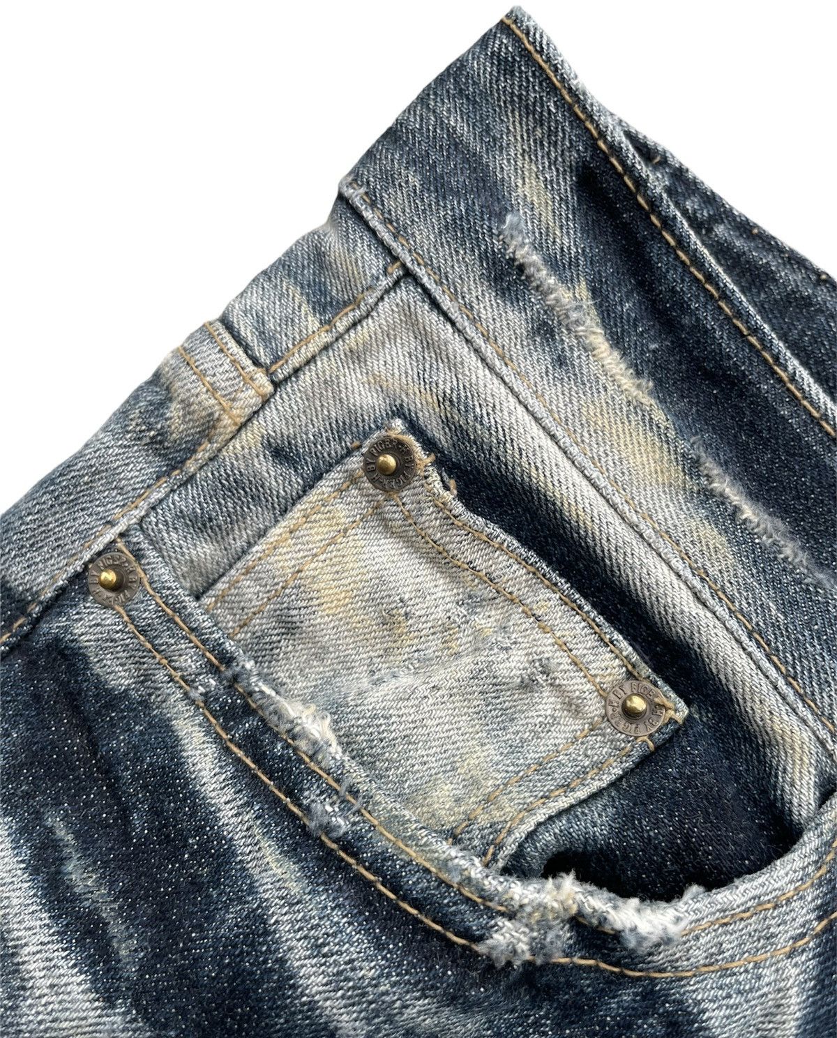 Other H by Figer Aging Wash Denim Size US 37 - 10 Thumbnail