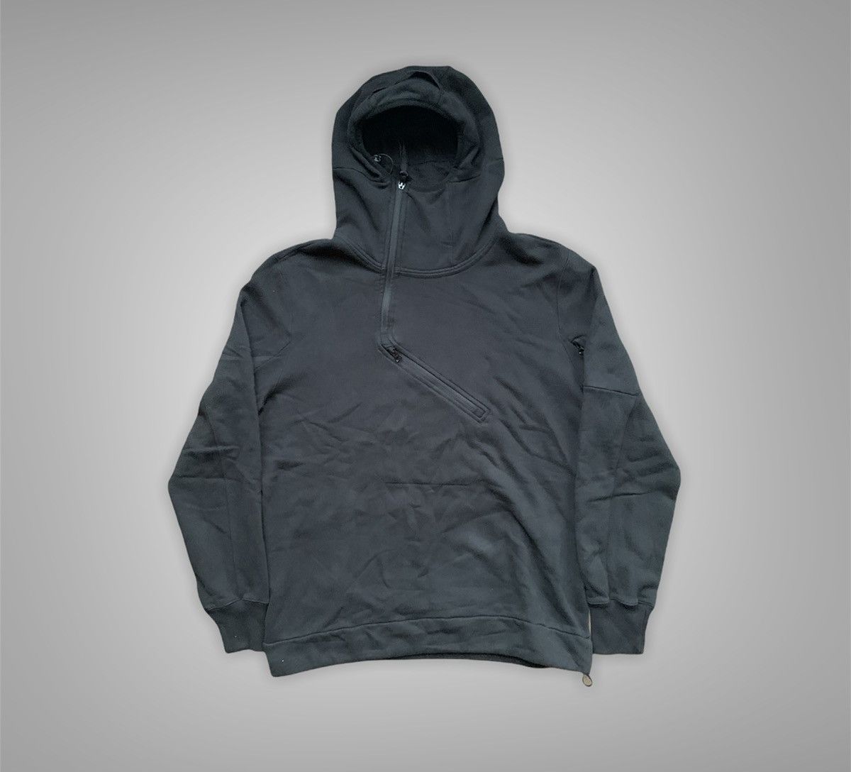 C.P. Company Emerized assymetrical zip tech hoodie Size US XL / EU 56 / 4 - 1 Thumbnail