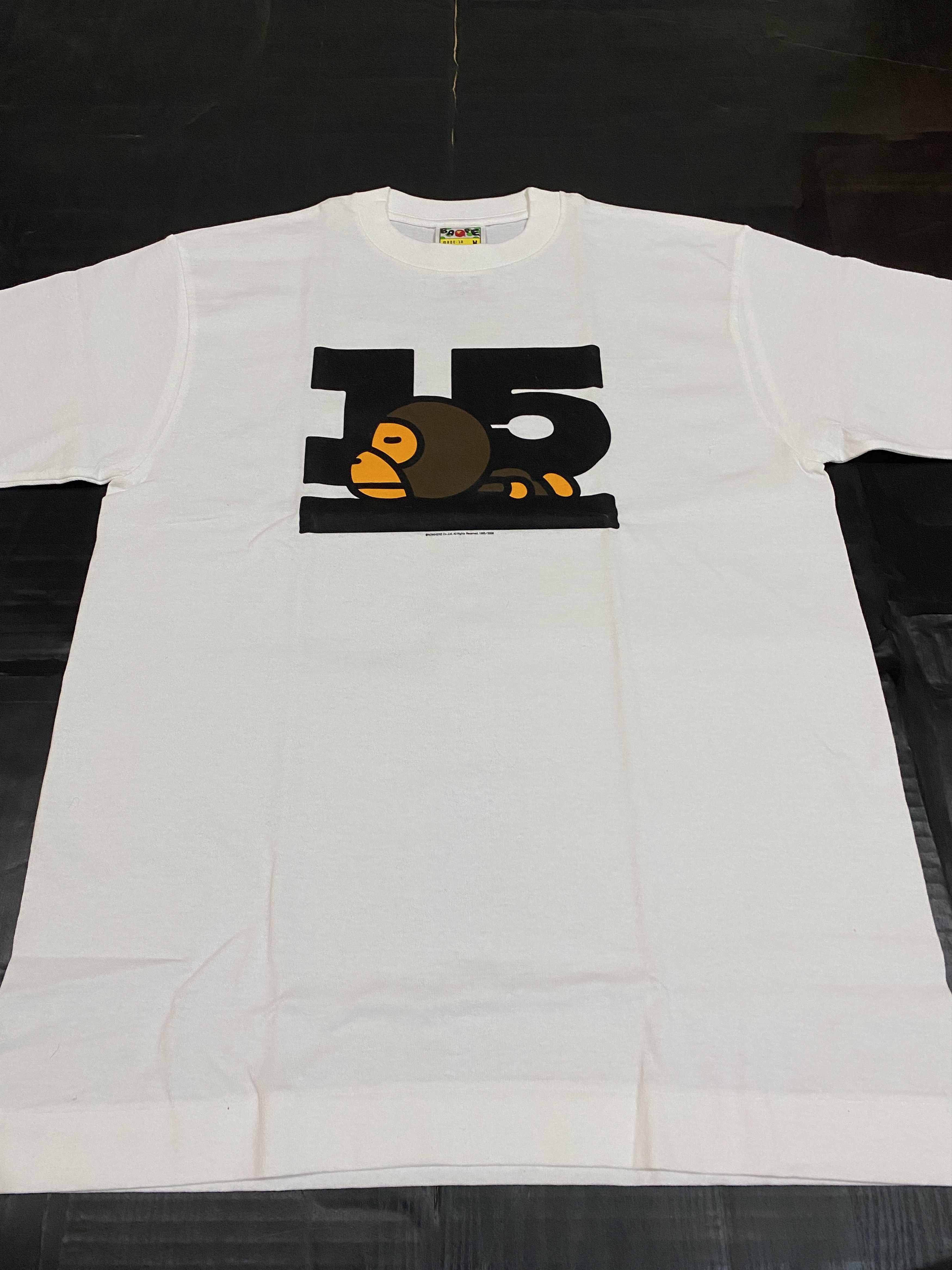 Bape 15th Anniversary Baby Milo Tee Size US M / EU 48-50 / 2 - 2 Thumbnail