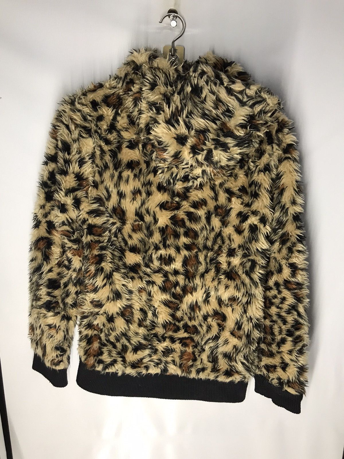 Japanese Brand Leopards Fur Fleece sweatshirts zipper hoodie Size US S / EU 44-46 / 1 - 10 Thumbnail