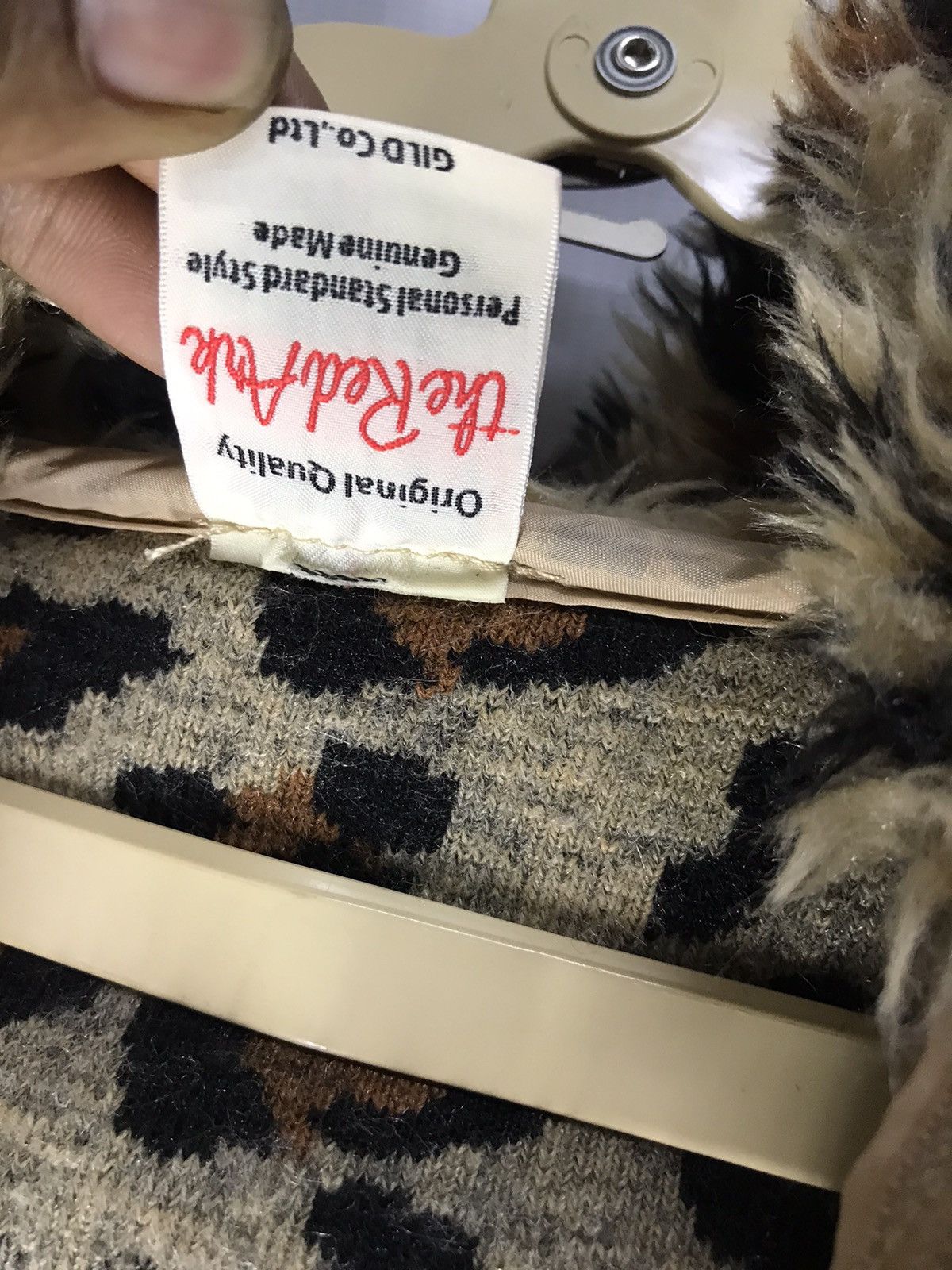 Japanese Brand Leopards Fur Fleece sweatshirts zipper hoodie Size US S / EU 44-46 / 1 - 6 Thumbnail
