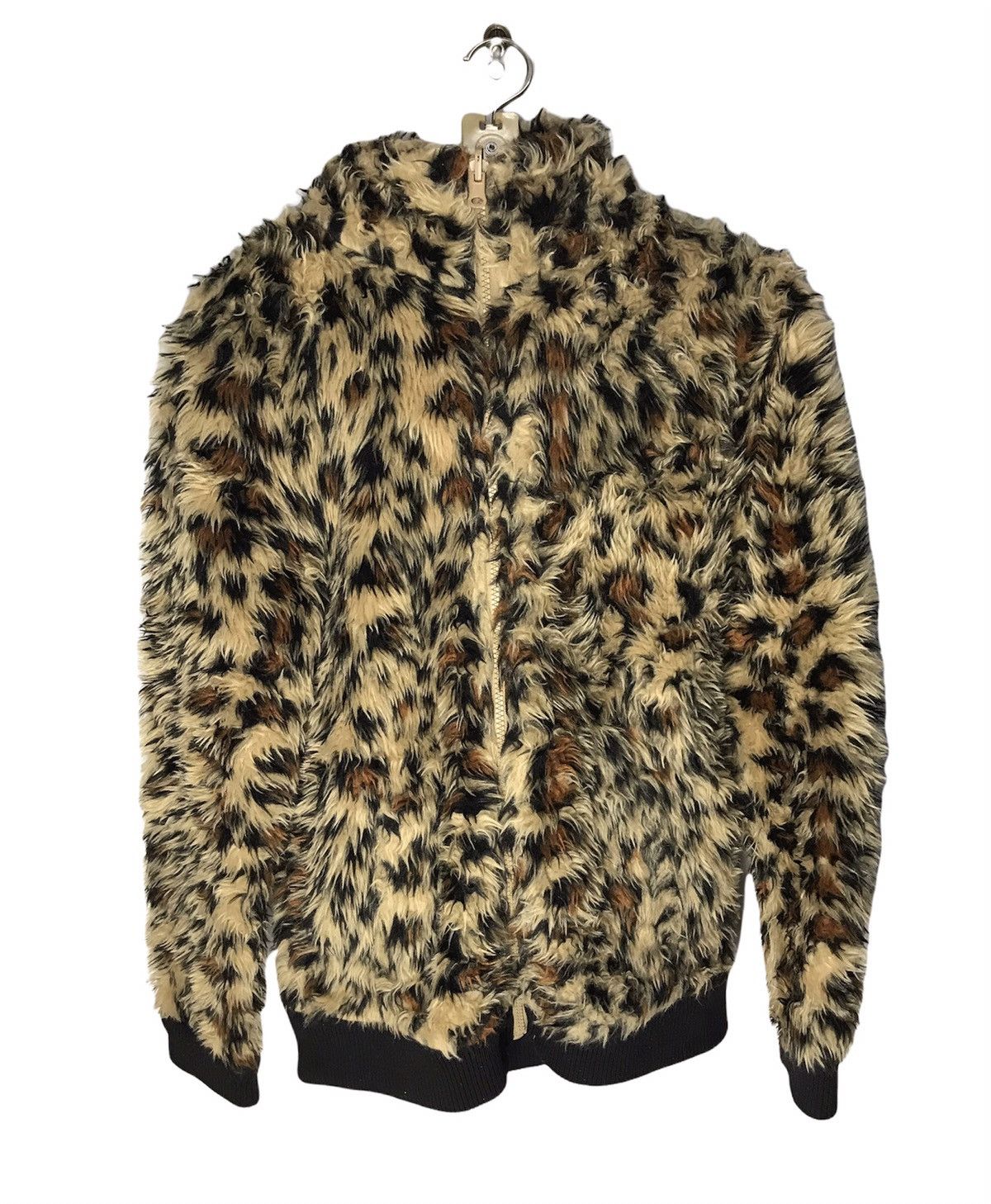 Japanese Brand Leopards Fur Fleece sweatshirts zipper hoodie Size US S / EU 44-46 / 1 - 1 Thumbnail