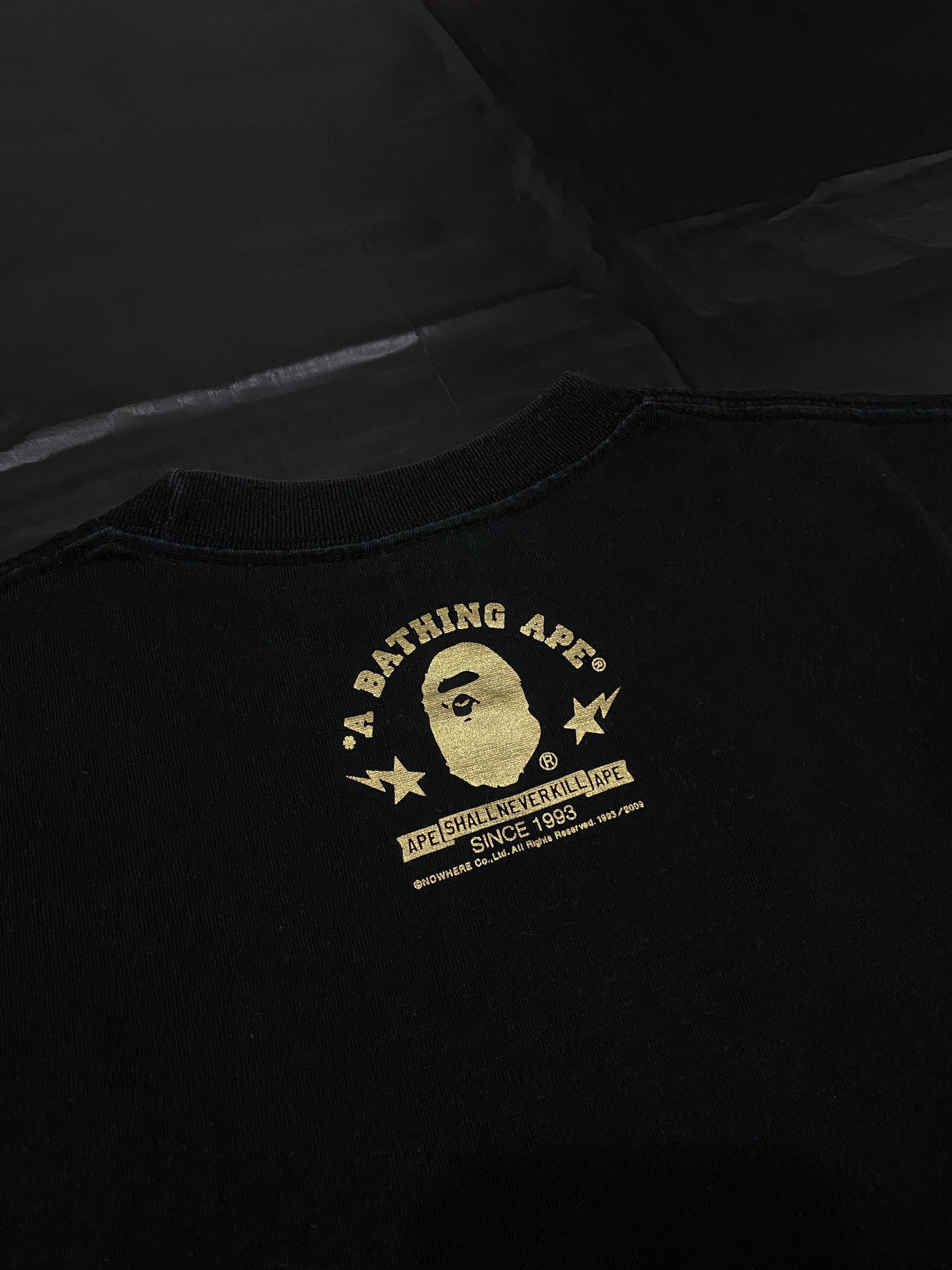 Bape Flaming Bapesta Tee Size US M / EU 48-50 / 2 - 4 Thumbnail