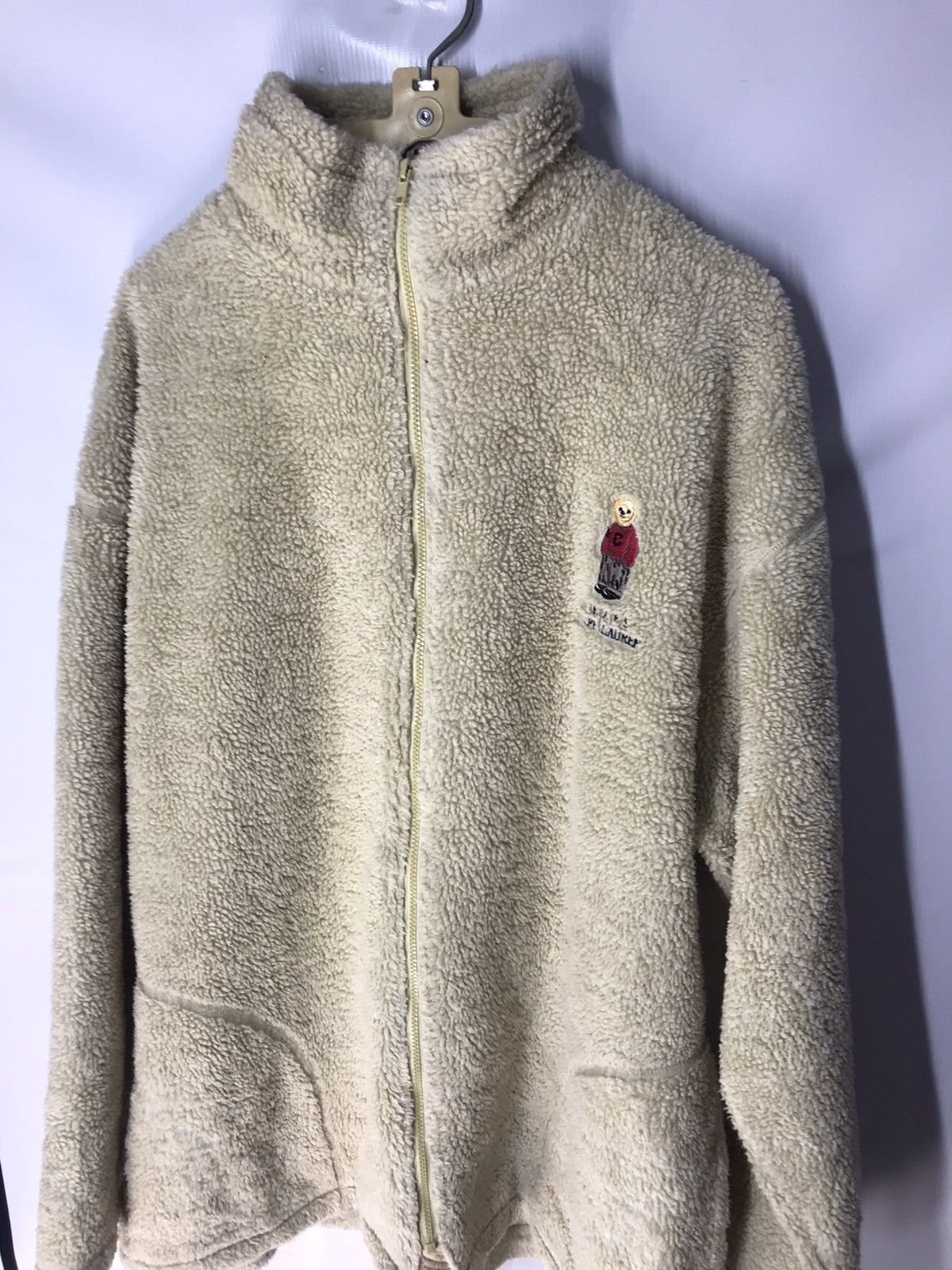 Chaps Ralph Lauren × Ralph Lauren Chaps Ralph Lauren bear fleece zipper Size US L / EU 52-54 / 3 - 6 Thumbnail