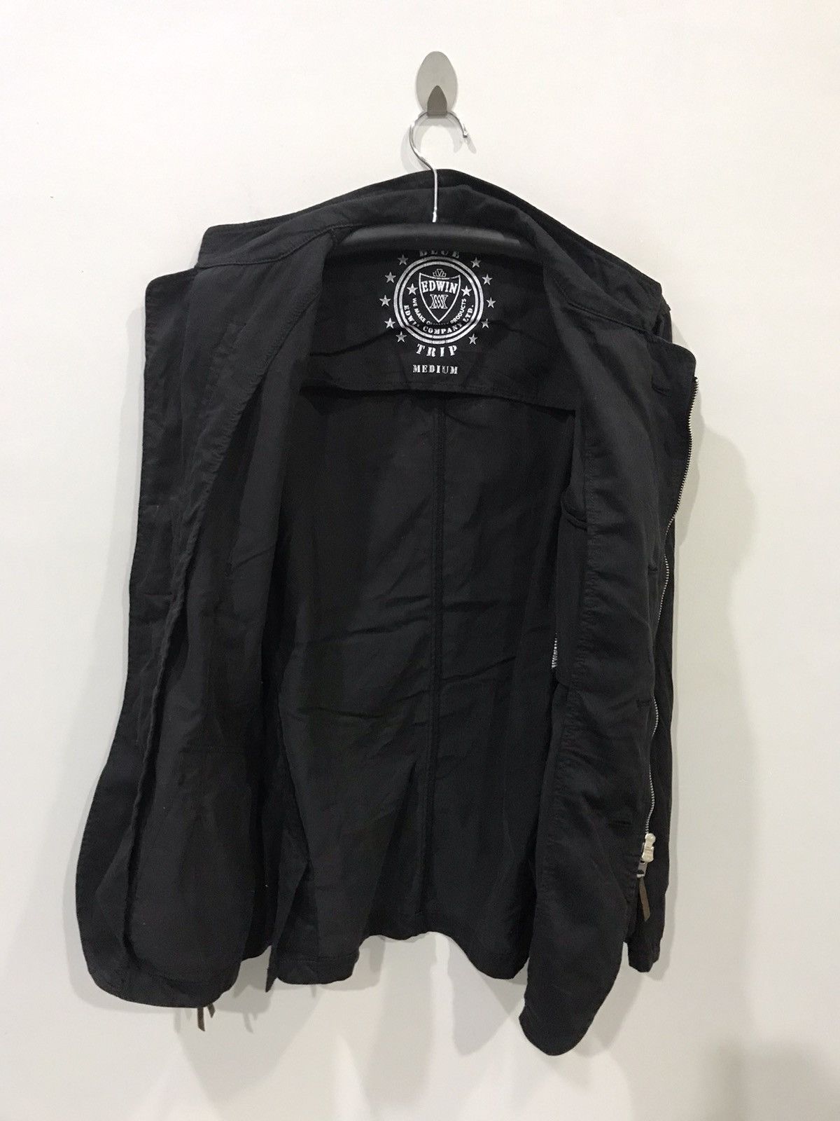 Edwin EDWIN Assymetrical Light Multipocket Skinny Fit Coat Size US M / EU 48-50 / 2 - 16 Thumbnail