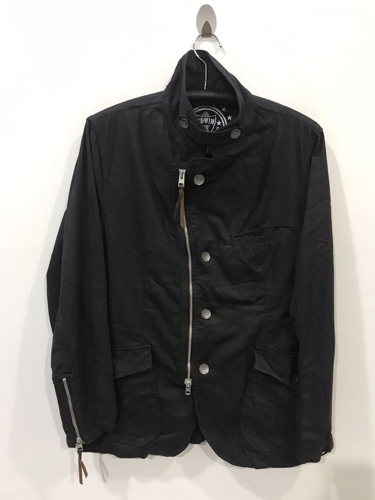 Edwin EDWIN Assymetrical Light Multipocket Skinny Fit Coat Size US M / EU 48-50 / 2 - 1 Thumbnail