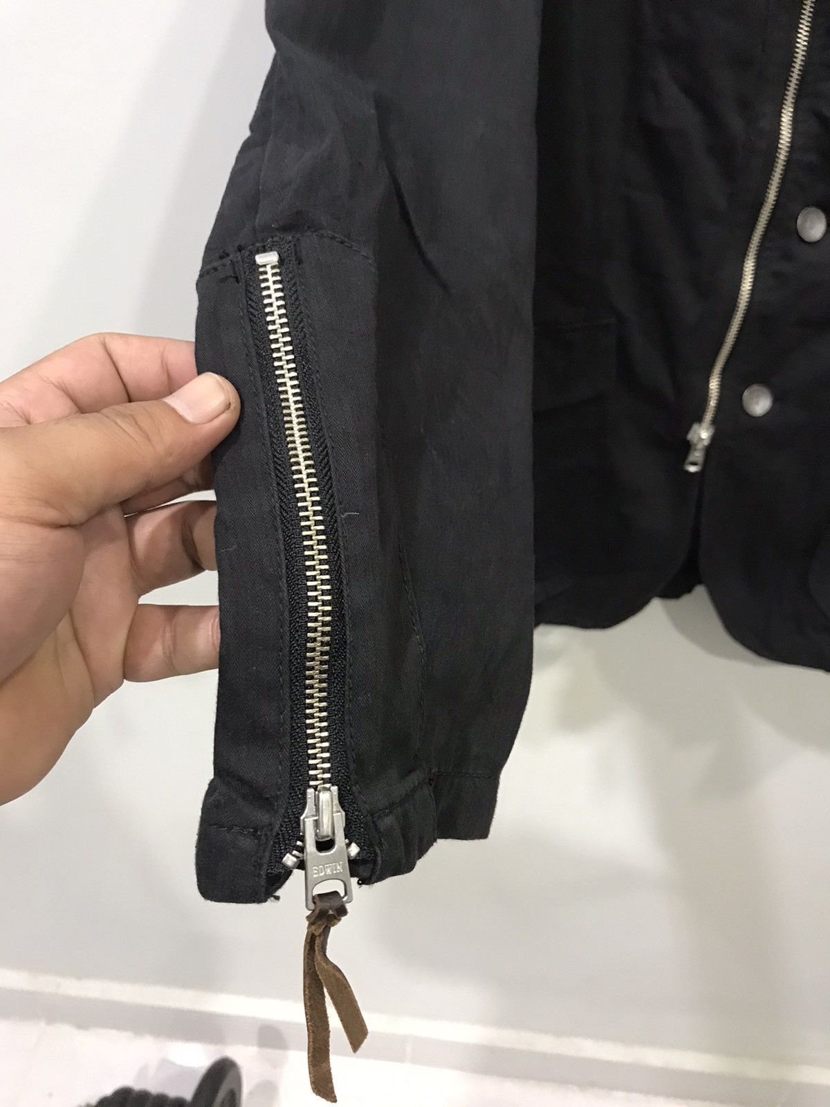 Edwin EDWIN Assymetrical Light Multipocket Skinny Fit Coat Size US M / EU 48-50 / 2 - 8 Thumbnail