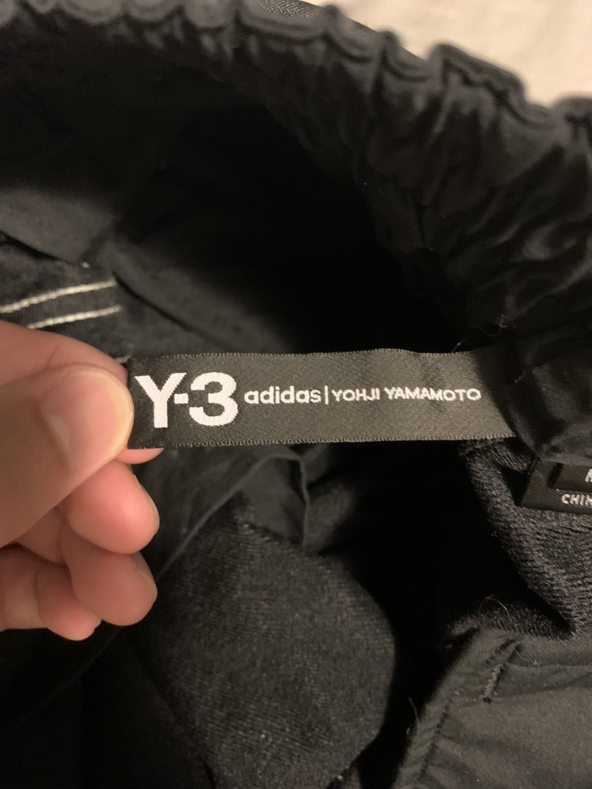 Adidas × Y-3 × Yohji Yamamoto Y-3 3 Stripe Stirrup Track Pants Size US 31 - 12 Thumbnail