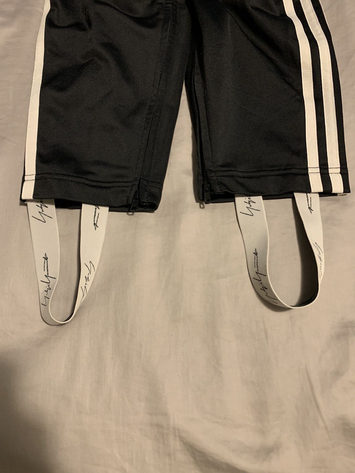 Adidas × Y-3 × Yohji Yamamoto Y-3 3 Stripe Stirrup Track Pants Size US 31 - 10 Thumbnail