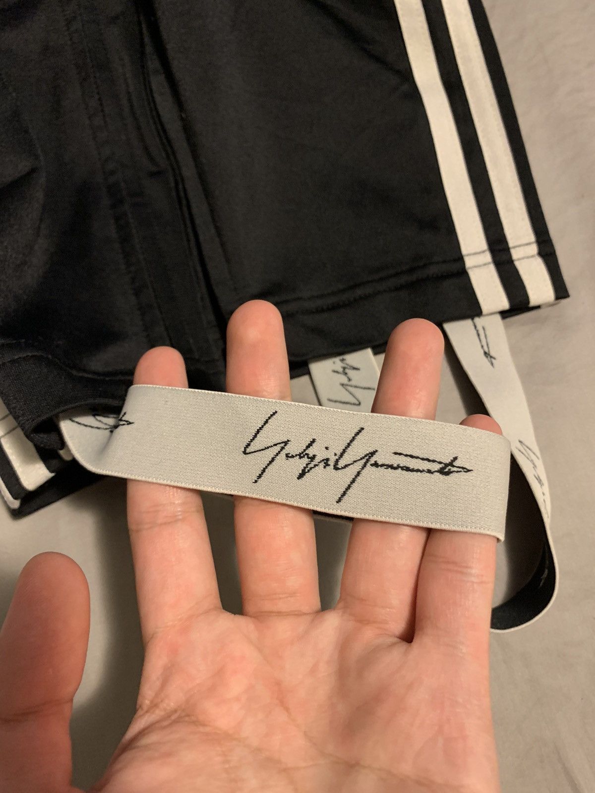 Adidas × Y-3 × Yohji Yamamoto Y-3 3 Stripe Stirrup Track Pants Size US 31 - 11 Thumbnail