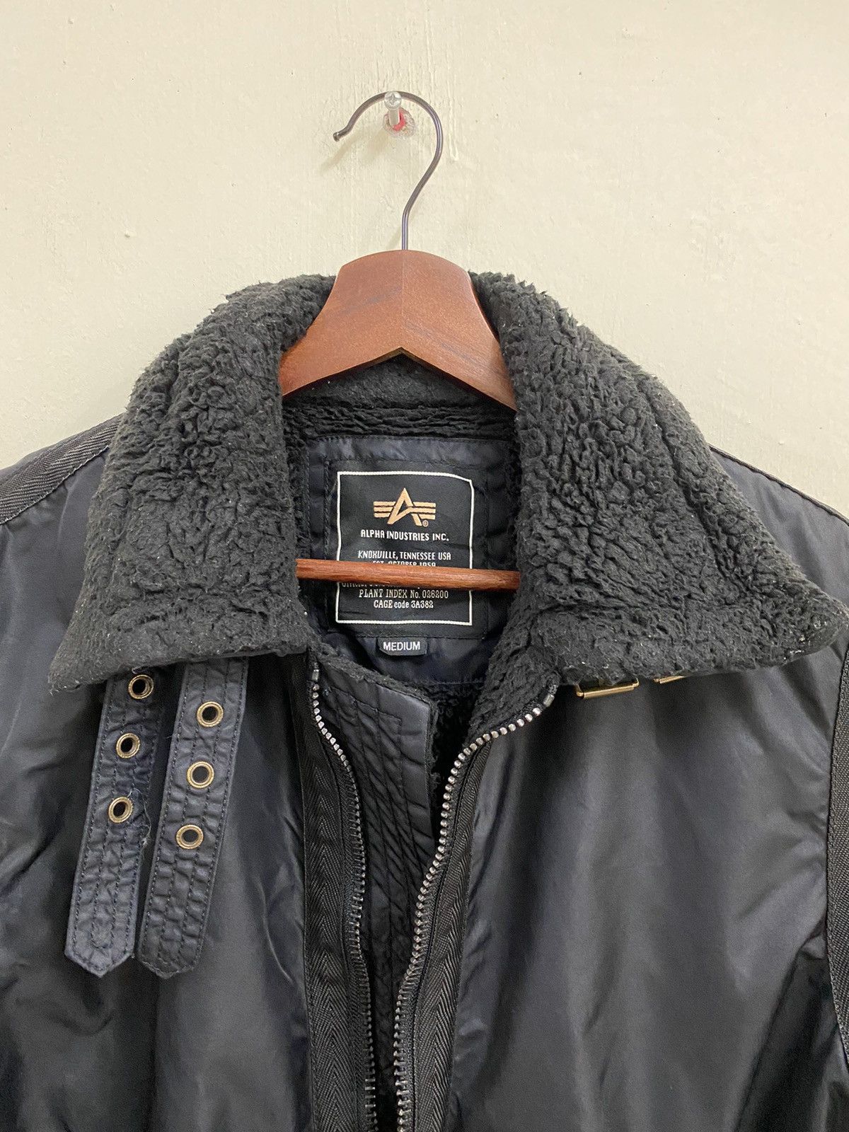 Alpha Industries Alpha Industries Black Sherpa Jacket Size US M / EU 48-50 / 2 - 5 Thumbnail