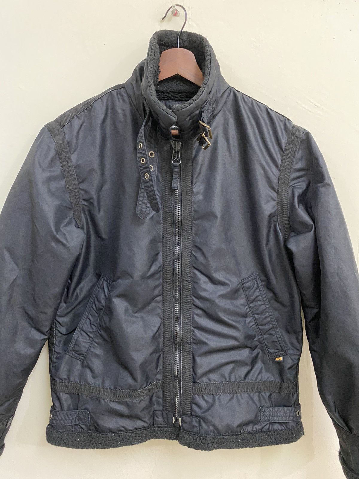 Alpha Industries Alpha Industries Black Sherpa Jacket Size US M / EU 48-50 / 2 - 3 Thumbnail