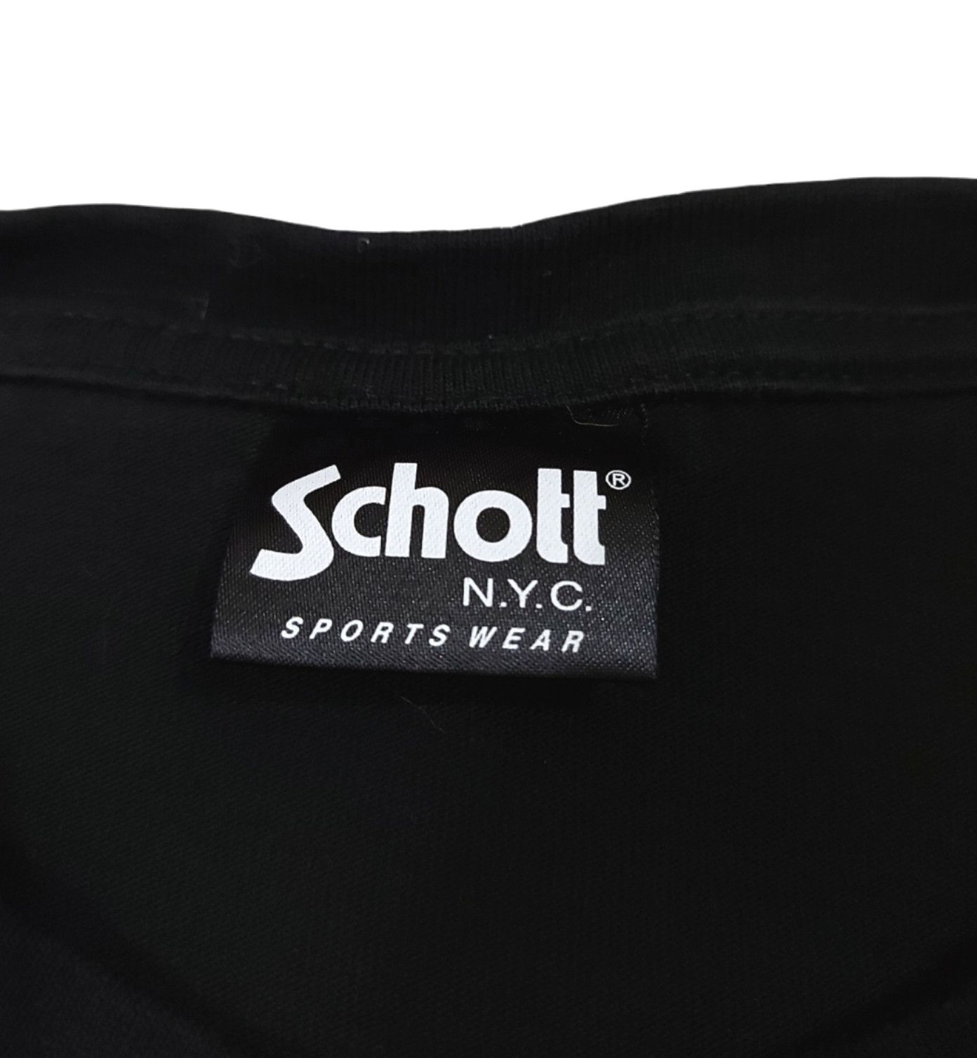 Schott × West Coast Choppers RARE! SCHOTT N.Y.C "MY SOUL" L/SLEEVE CREWNECK Size US XL / EU 56 / 4 - 10 Thumbnail