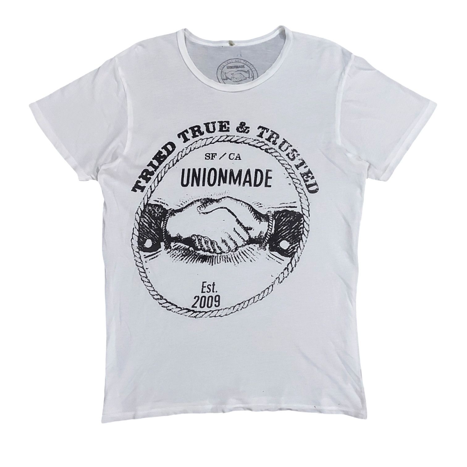 Japanese Brand RARE! UNIONMADE "UNION MADE SF / CA" BIG LOGO Size US M / EU 48-50 / 2 - 1 Thumbnail