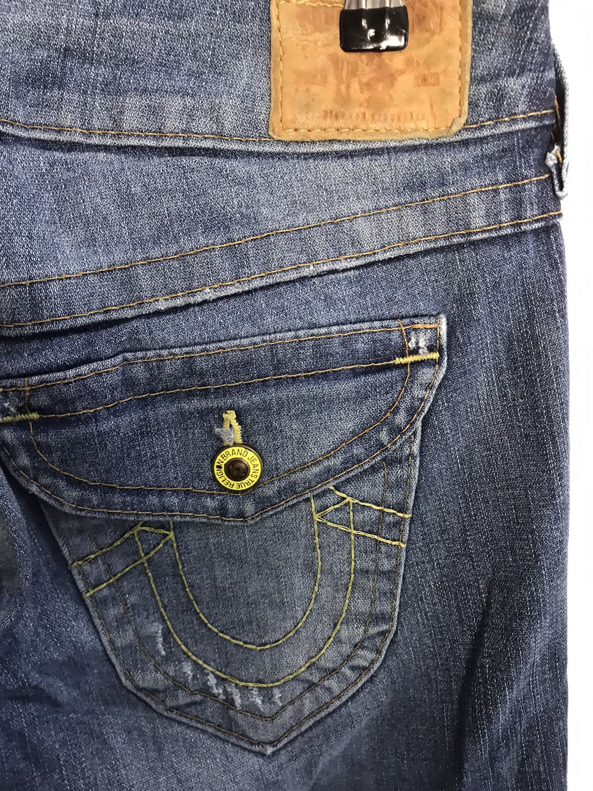 Other True Religion Bootcut Denim Pants Jeans Fits Size 31 32 Size 31" - 6 Thumbnail
