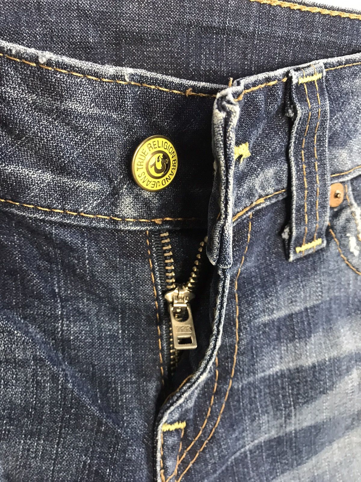 Other True Religion Bootcut Denim Pants Jeans Fits Size 31 32 Size 31" - 5 Thumbnail