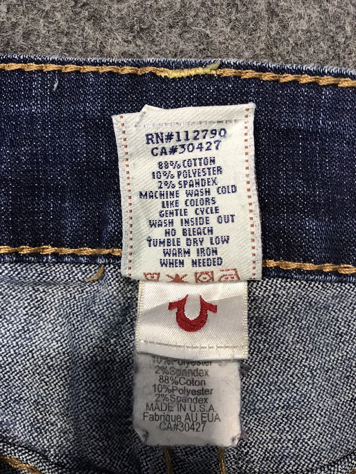 Other True Religion Bootcut Denim Pants Jeans Fits Size 31 32 Size 31" - 8 Thumbnail