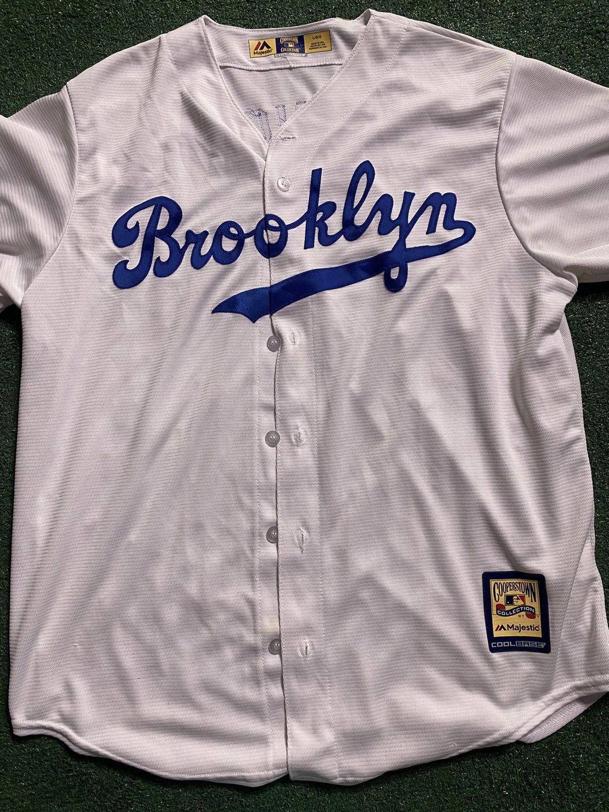 Brooklyn Dodgers Majestic Cooperstown Cool Base Team Jersey