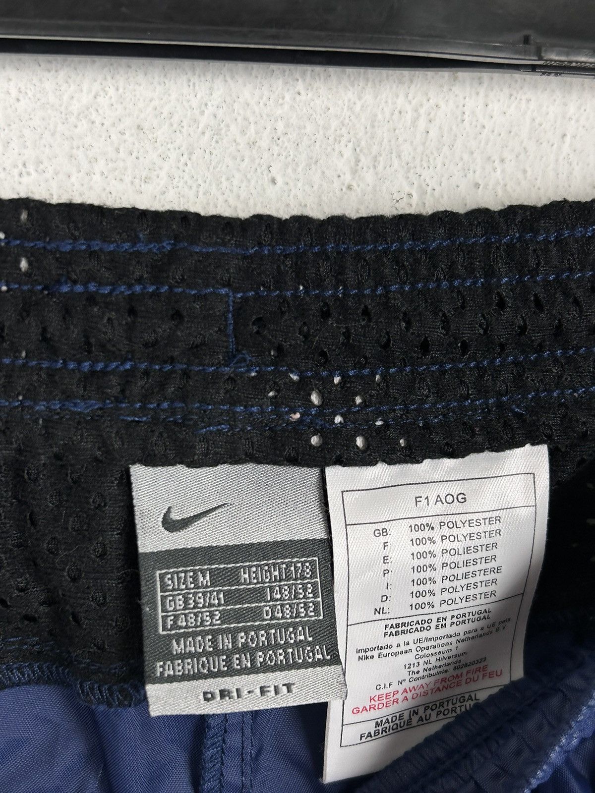 Nike 00s Vintage Nike Drill Y2K Streetwear Small Swoosh Pants Size US 32 / EU 48 - 11 Thumbnail