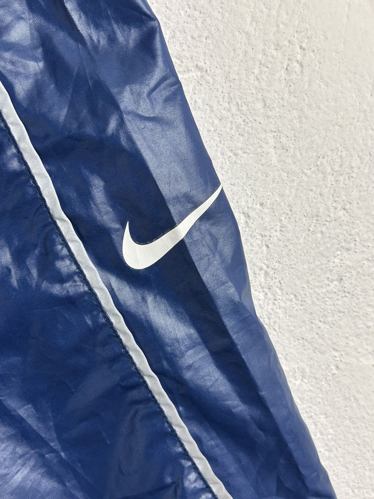 Nike 00s Vintage Nike Drill Y2K Streetwear Small Swoosh Pants Size US 32 / EU 48 - 4 Thumbnail