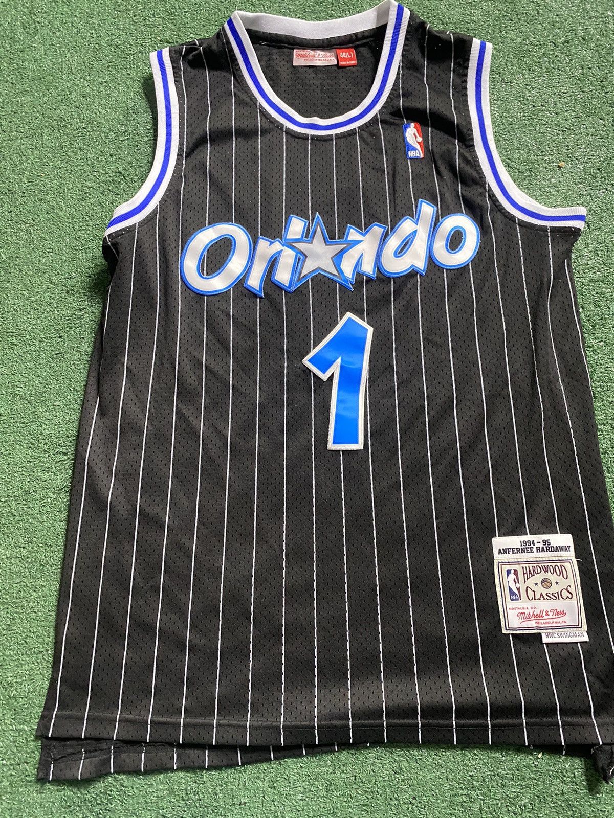 Adidas Mitchell and Ness Orlando Magic Pinstripe Penny Hardaway Swingm –  Fly Vintage 87