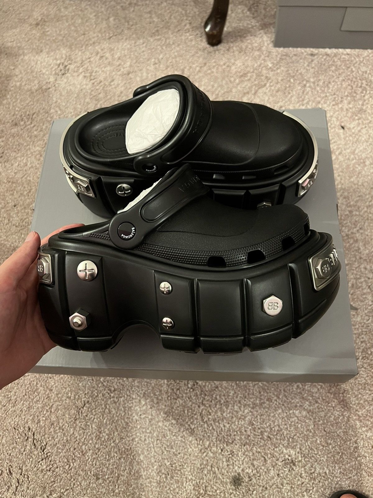 Balenciaga Balenciaga Crocs Hardcrocs Slide | Grailed