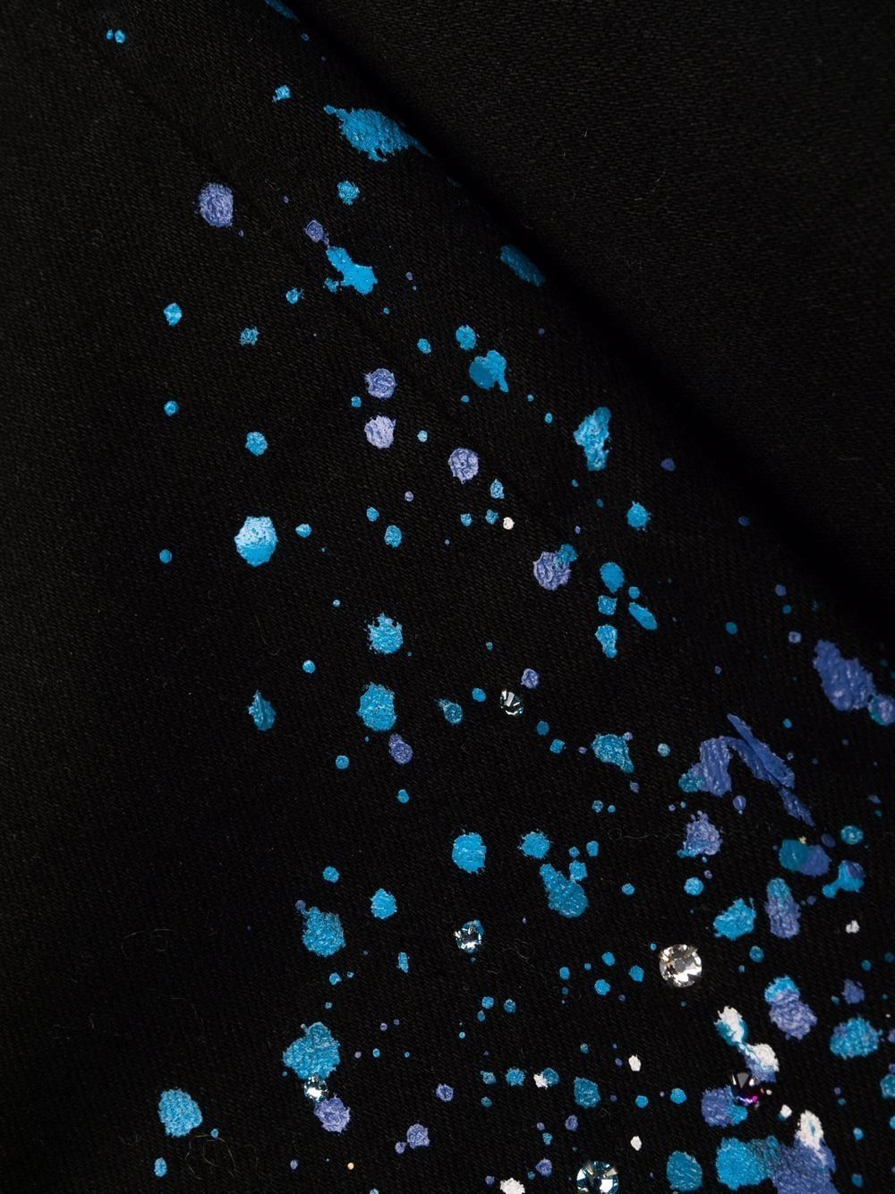 Amiri SWAROVSKI PAINTER COTTON DENIM JEANS Size US 32 / EU 48 - 5 Thumbnail