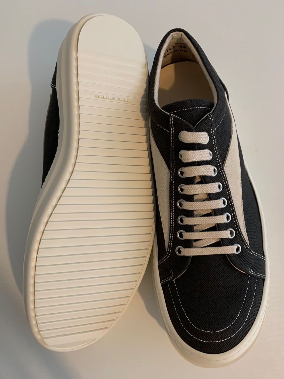 Rick Owens Drkshdw *RARE* Rick Owens "VANS" Vintage sneaker Size US 9 / EU 42 - 4 Thumbnail