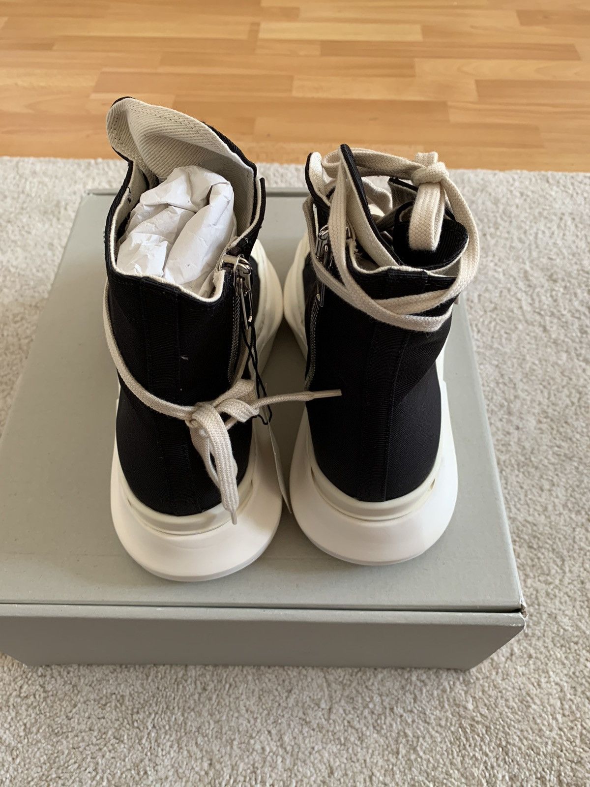 Rick Owens Rick Owens DRKSHDW FW21 Abstract Ramones Size US 10 / EU 43 - 2 Thumbnail