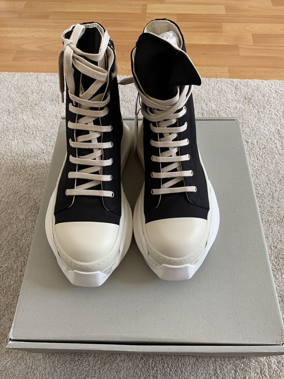 Rick Owens Rick Owens DRKSHDW FW21 Abstract Ramones Size US 10 / EU 43 - 4 Thumbnail