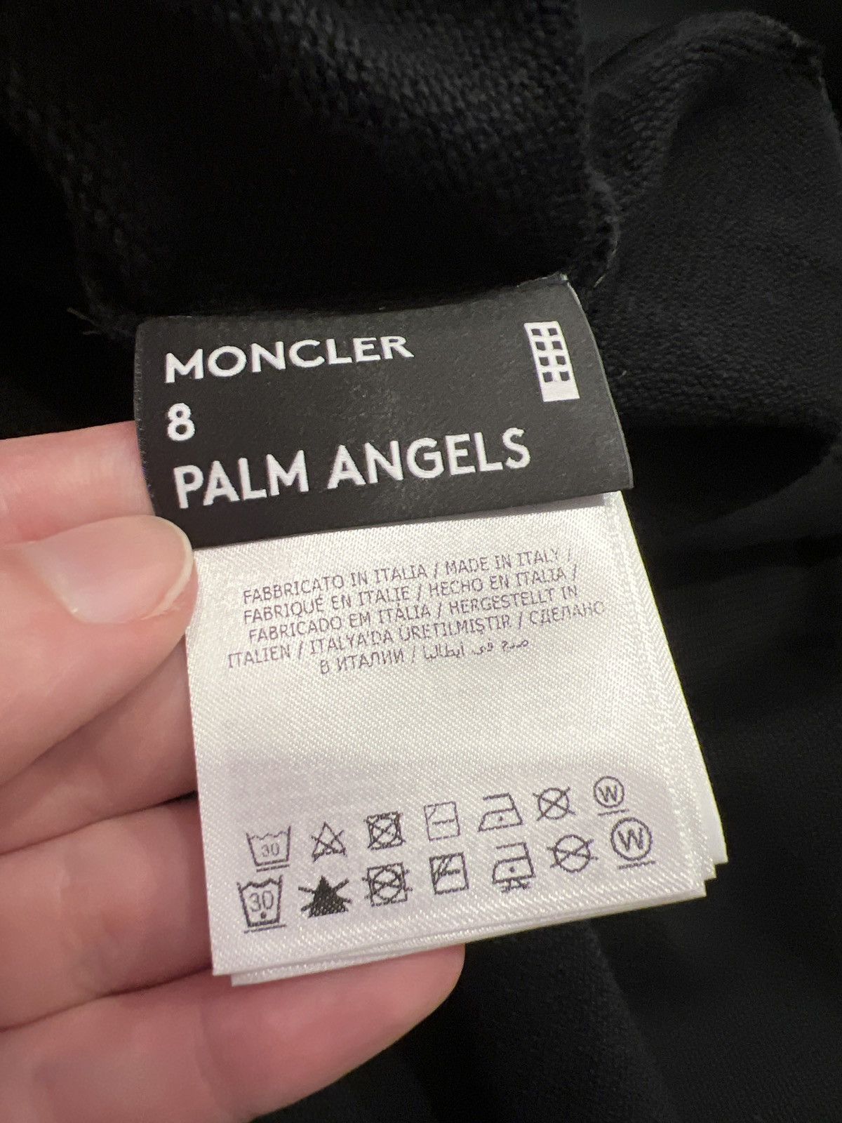 Moncler × Palm Angels Wing sweatshirt Size US L / EU 52-54 / 3 - 6 Thumbnail