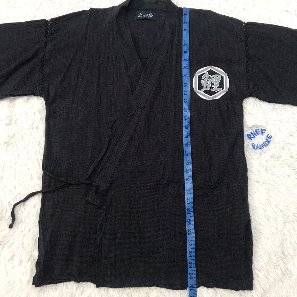 Japanese Brand Rare! Japanese Koi Fish Kimono Cardigan Style Size US M / EU 48-50 / 2 - 3 Thumbnail
