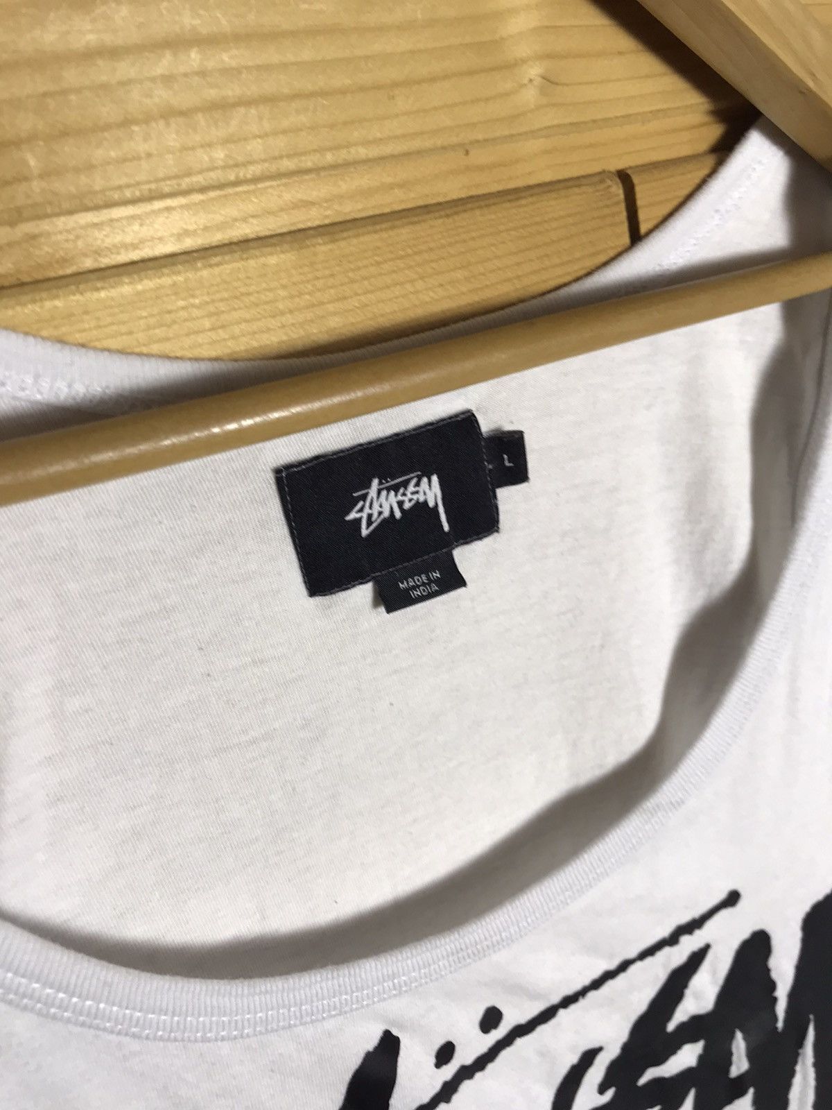 Stussy Stussy big logo shirt Size US L / EU 52-54 / 3 - 4 Thumbnail