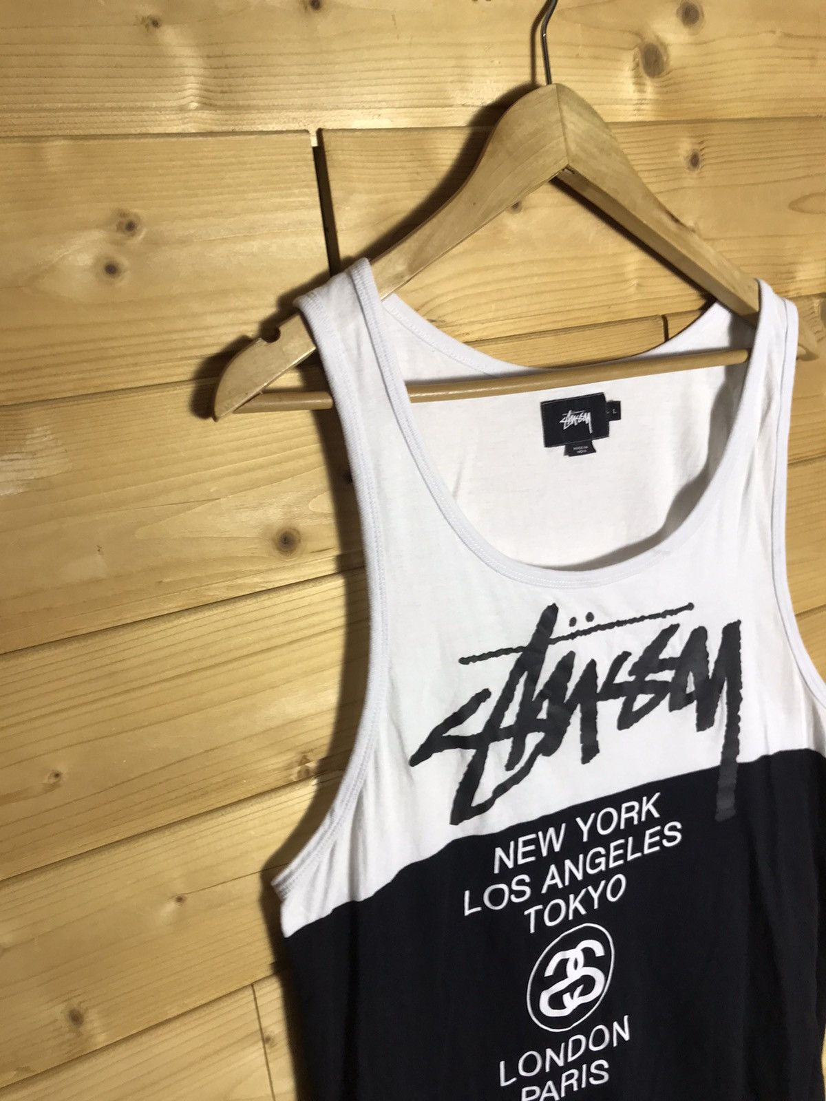 Stussy Stussy big logo shirt Size US L / EU 52-54 / 3 - 2 Thumbnail