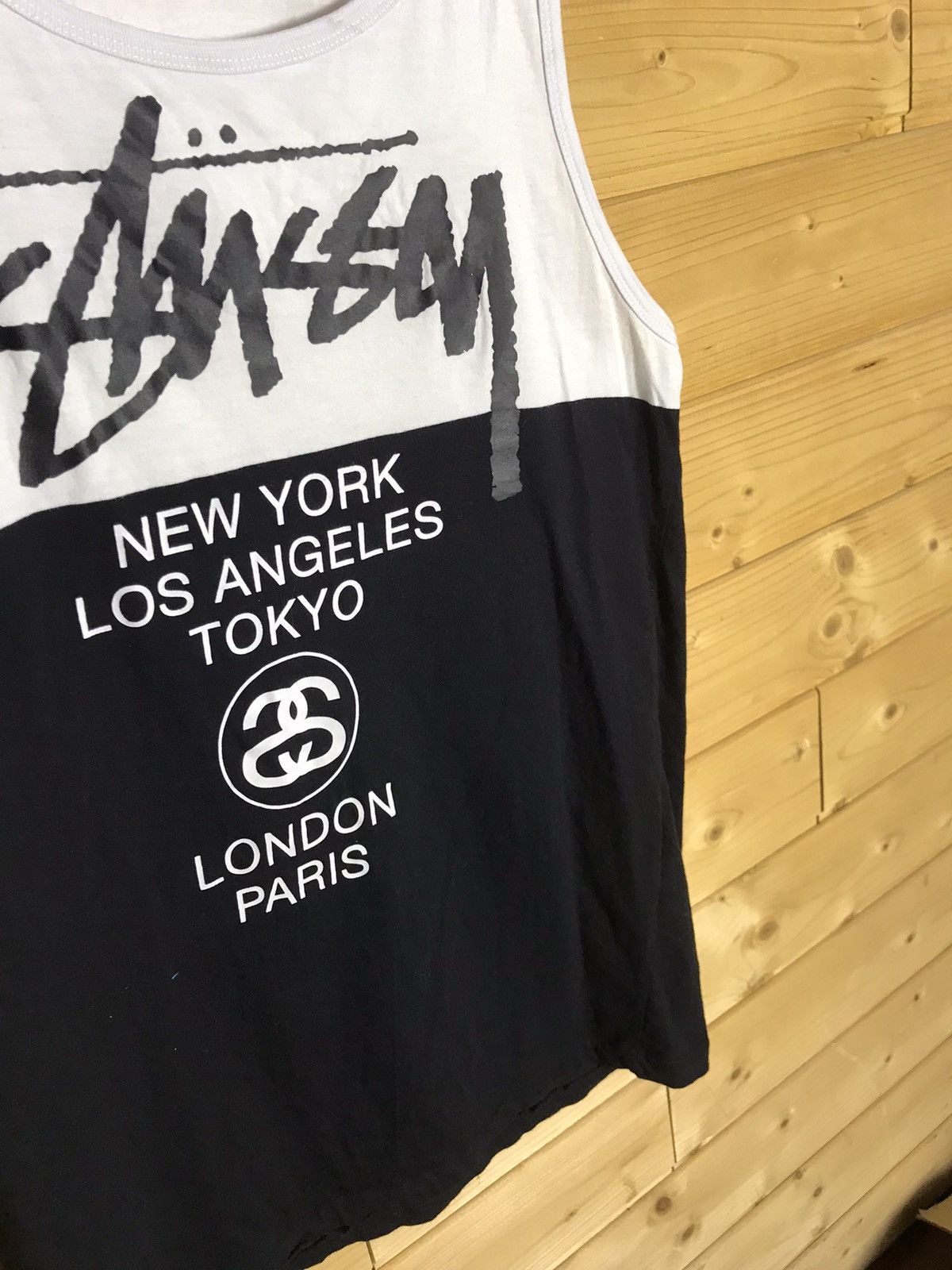 Stussy Stussy big logo shirt Size US L / EU 52-54 / 3 - 3 Thumbnail