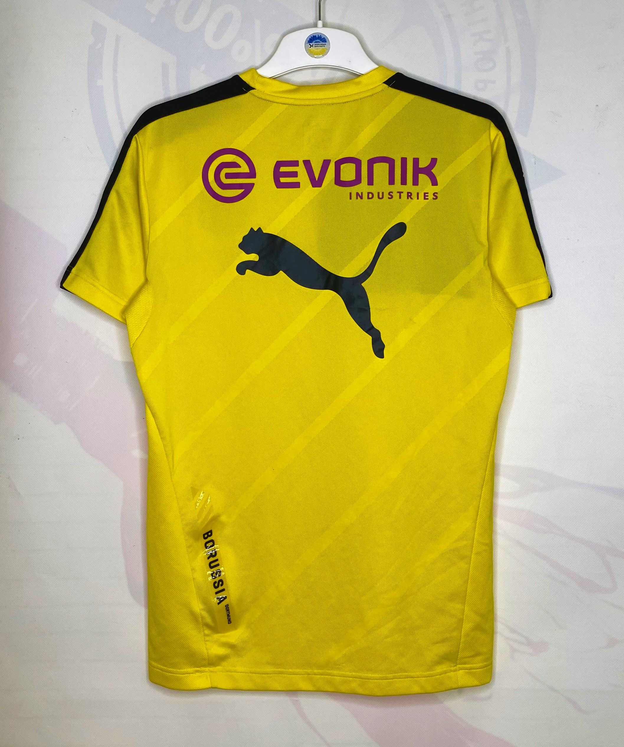 Puma × UEFA BORUSSIA DORTMUND 2015 TRAINING FOOTBALL SHIRT SOCCER JERSEY Size US M / EU 48-50 / 2 - 2 Thumbnail