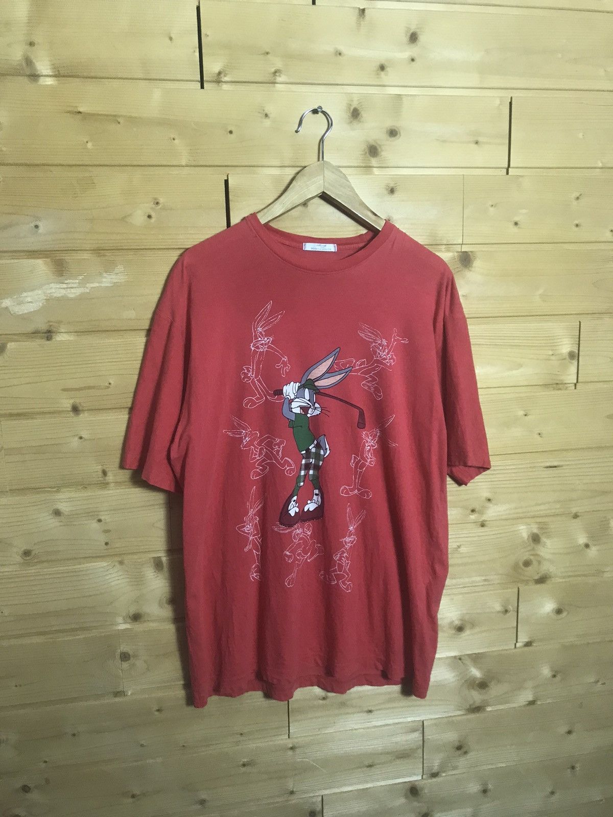 Vintage Vintage 90s Warner Bros Bucks Bunny t-shirt Size US XL / EU 56 / 4 - 1 Thumbnail
