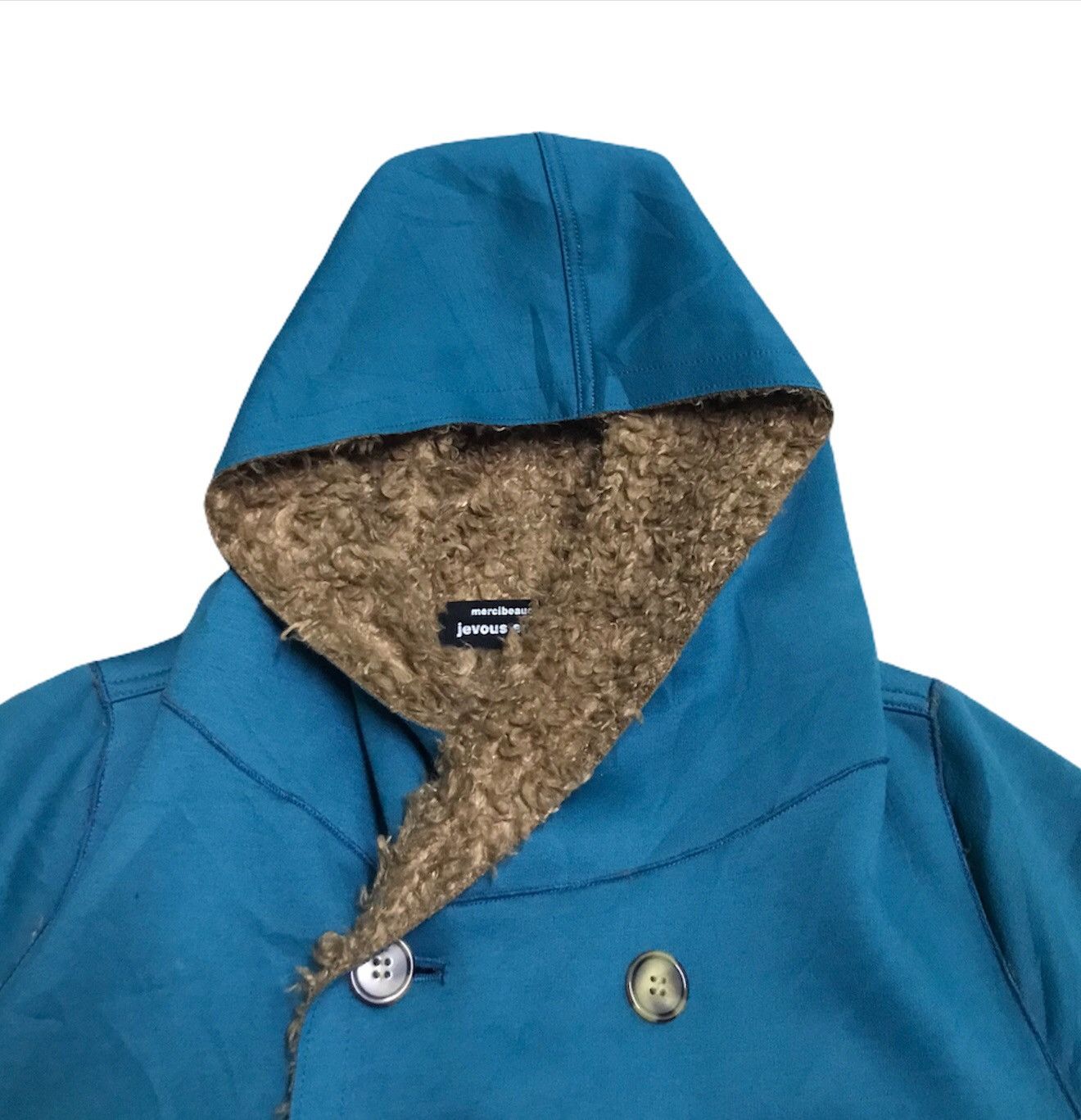 Issey Miyake mercibeaucoup sherpa jacket hoodie Size US S / EU 44-46 / 1 - 4 Thumbnail