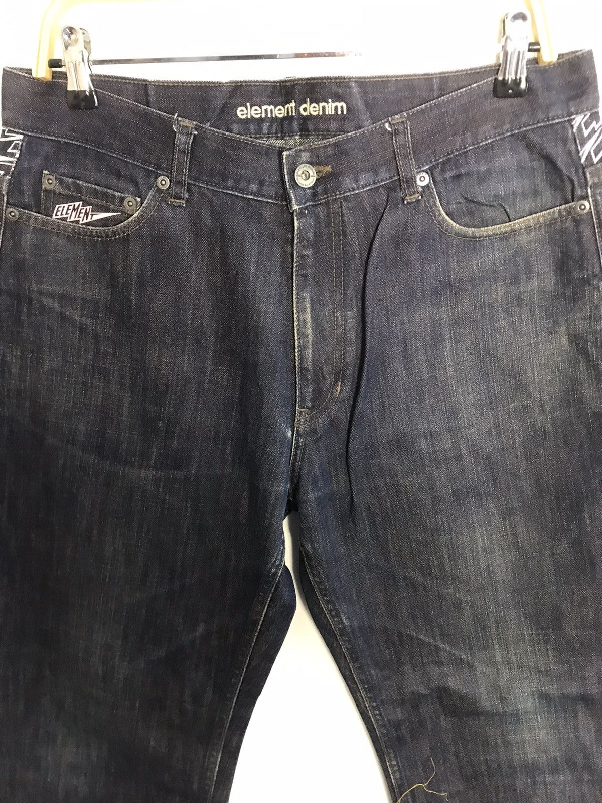 Element Element Denim Pants Strike Printed Jeans Pant Size US 32 / EU 48 - 3 Thumbnail