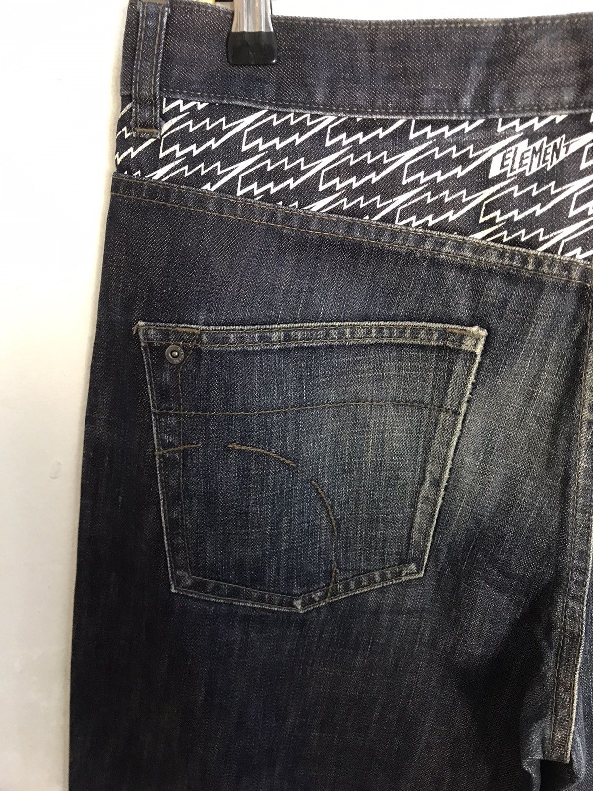 Element Element Denim Pants Strike Printed Jeans Pant Size US 32 / EU 48 - 8 Thumbnail