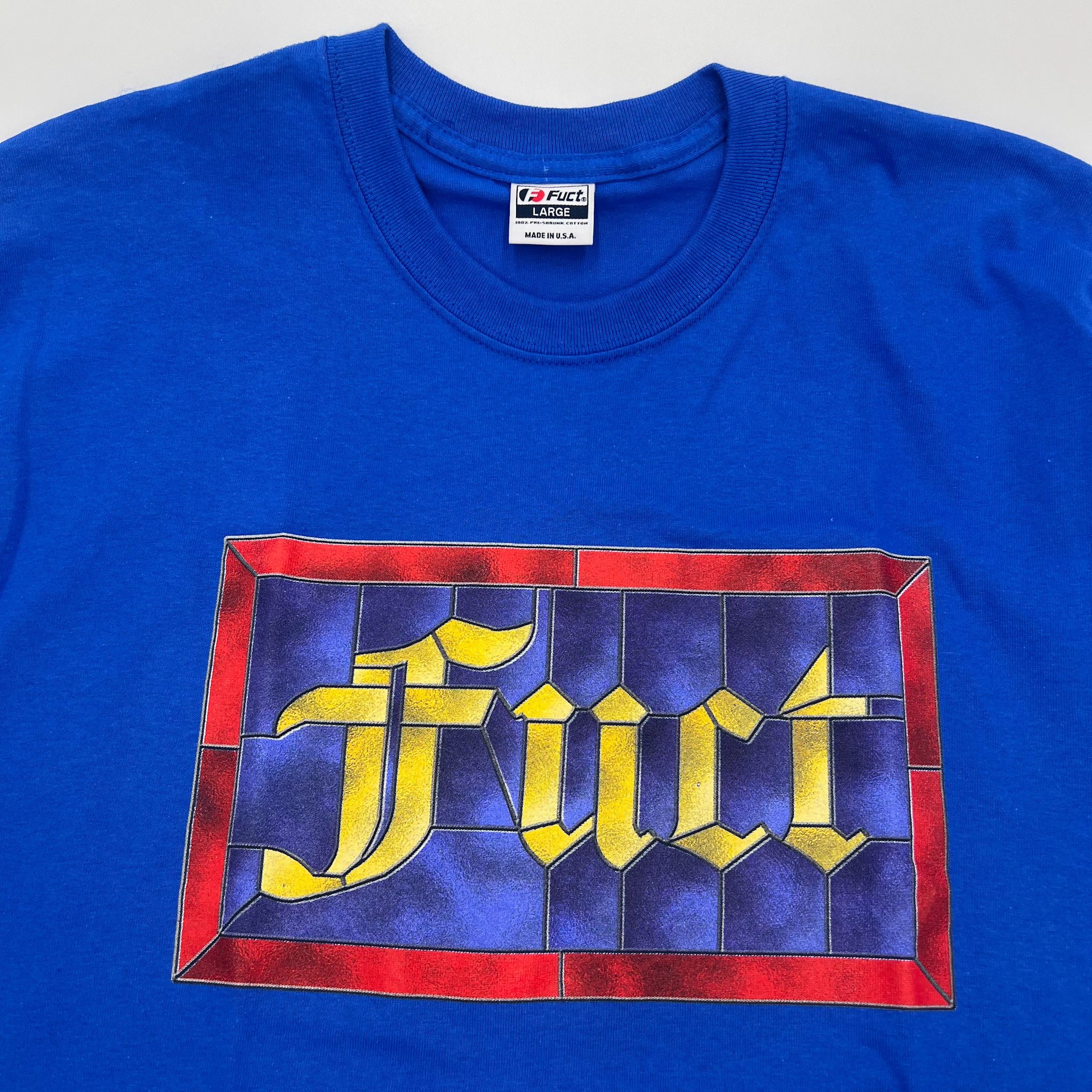FUCT Fuct Holy Fuct Tee Royal Blue • L Size US L / EU 52-54 / 3 - 2 Thumbnail