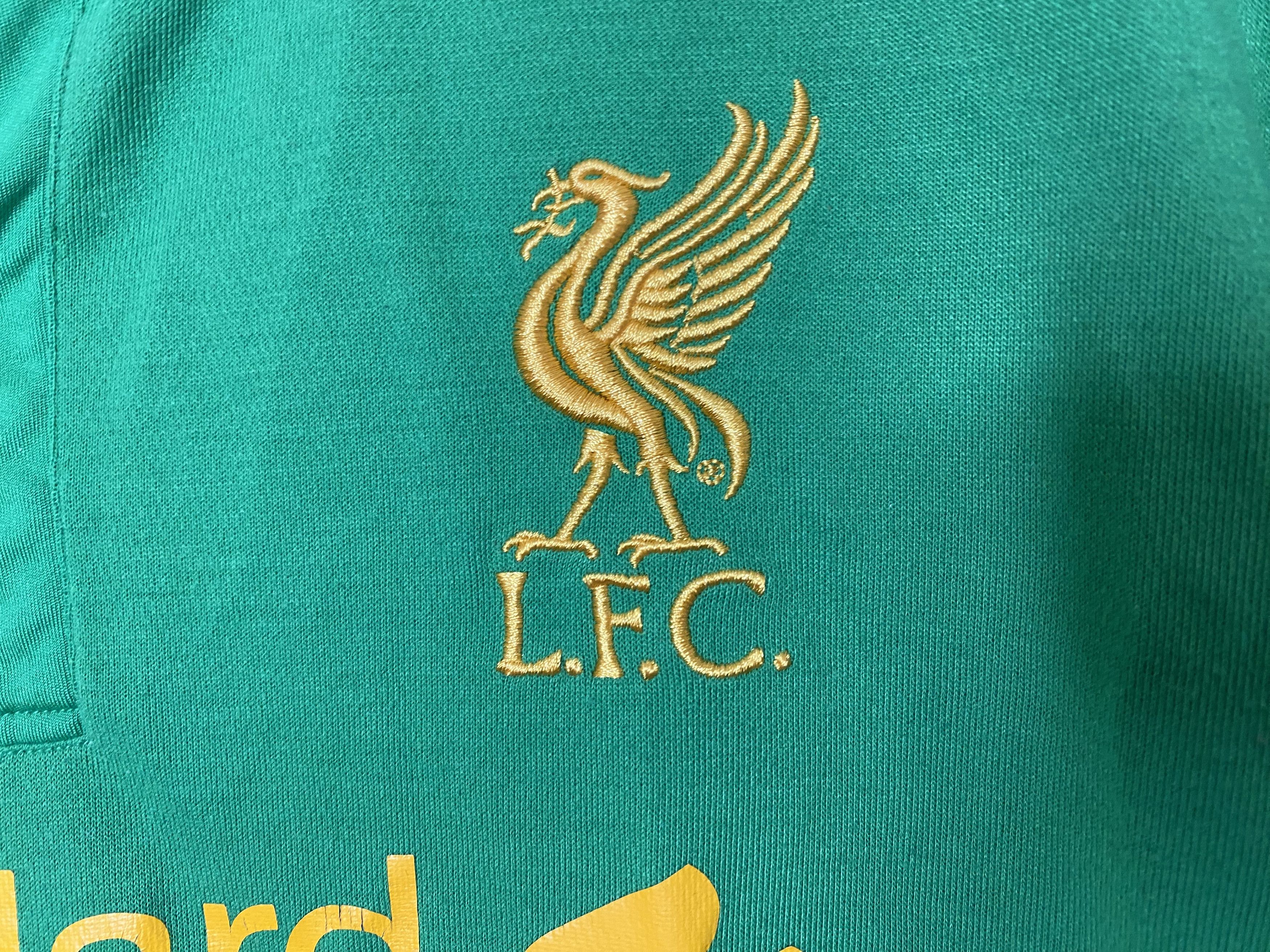 UEFA × Warrior LIVERPOOL 2012 2013 GOALKEEPER FOOTBALL SHIRT SOCCER JERSEY Size US L / EU 52-54 / 3 - 5 Thumbnail