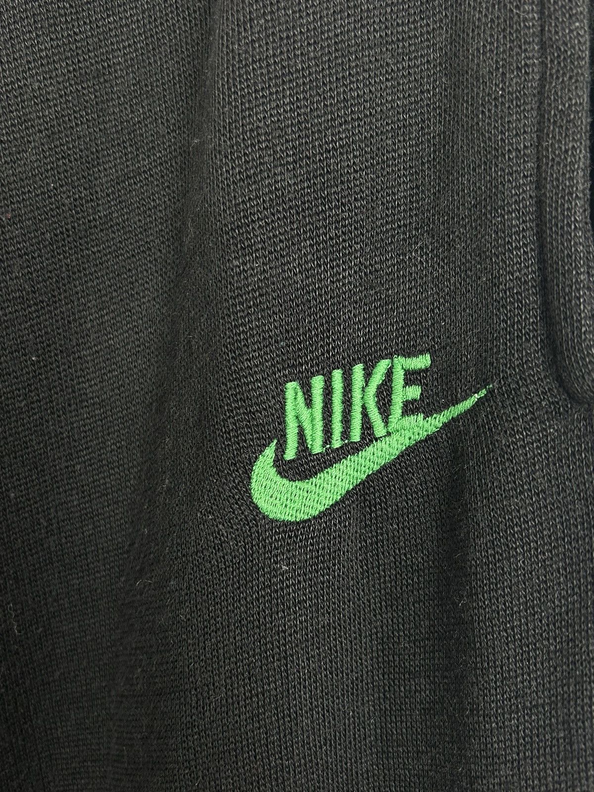 Nike 80s Vintage Nike Oregon Cotton Blend Sweatpants In Black Size US 34 / EU 50 - 3 Thumbnail