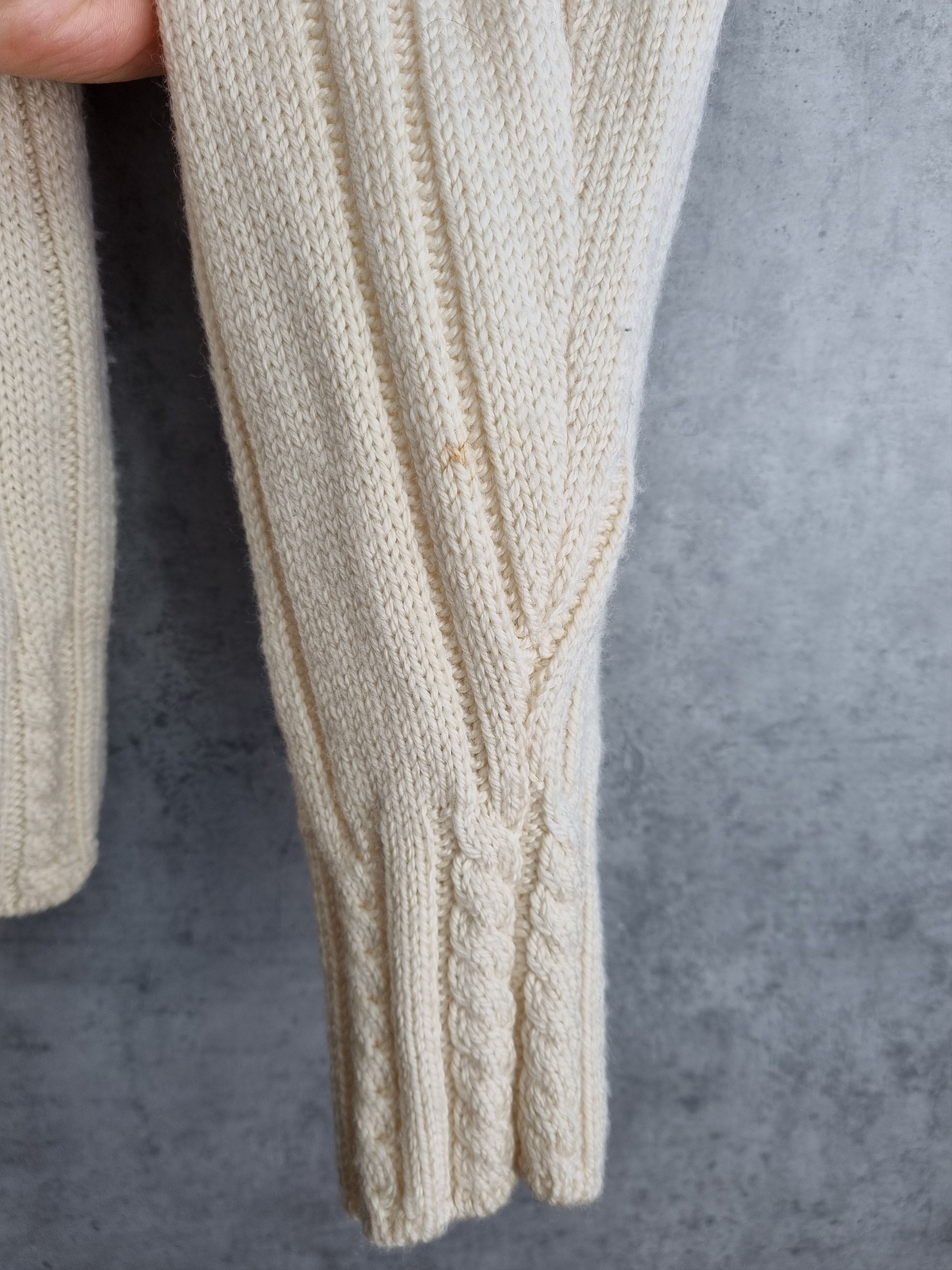 Kenzo KENZO Vintage Turtle Neck Cable Knit Wool Sweater Size US L / EU 52-54 / 3 - 13 Thumbnail