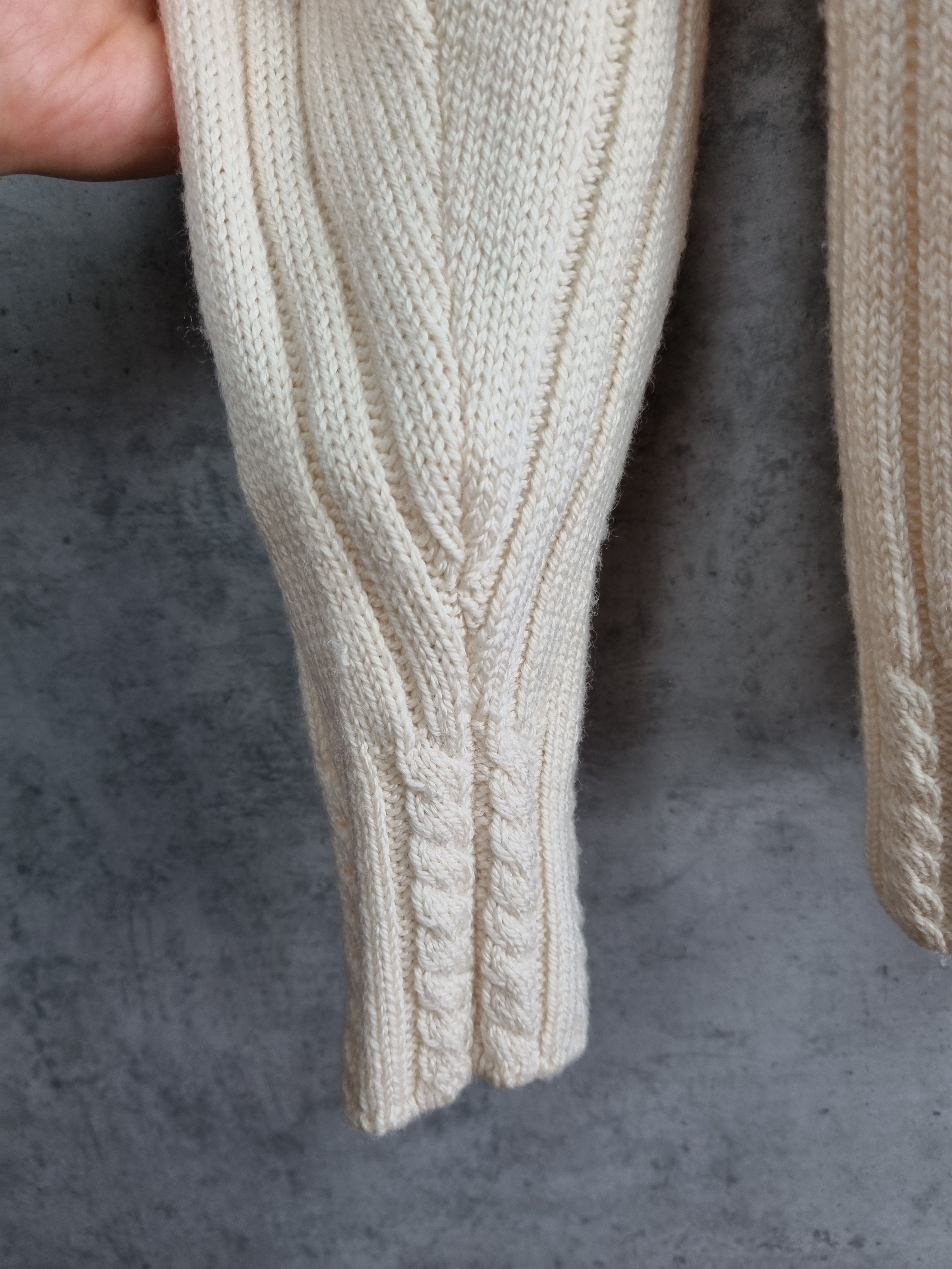 Kenzo KENZO Vintage Turtle Neck Cable Knit Wool Sweater Size US L / EU 52-54 / 3 - 14 Thumbnail