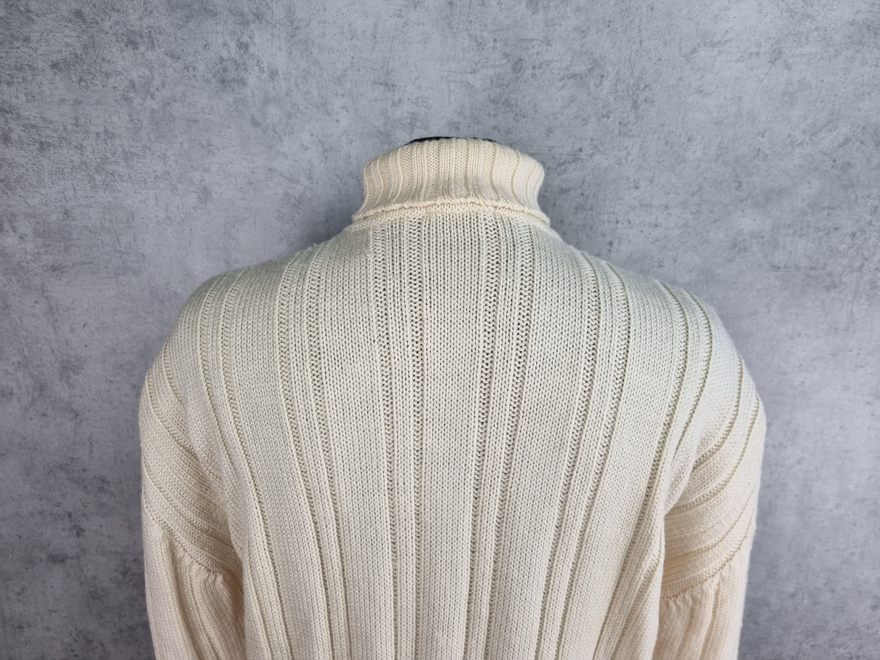 Kenzo KENZO Vintage Turtle Neck Cable Knit Wool Sweater Size US L / EU 52-54 / 3 - 10 Thumbnail