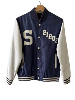 Research Division Wool Varsity Jacket in Stone L