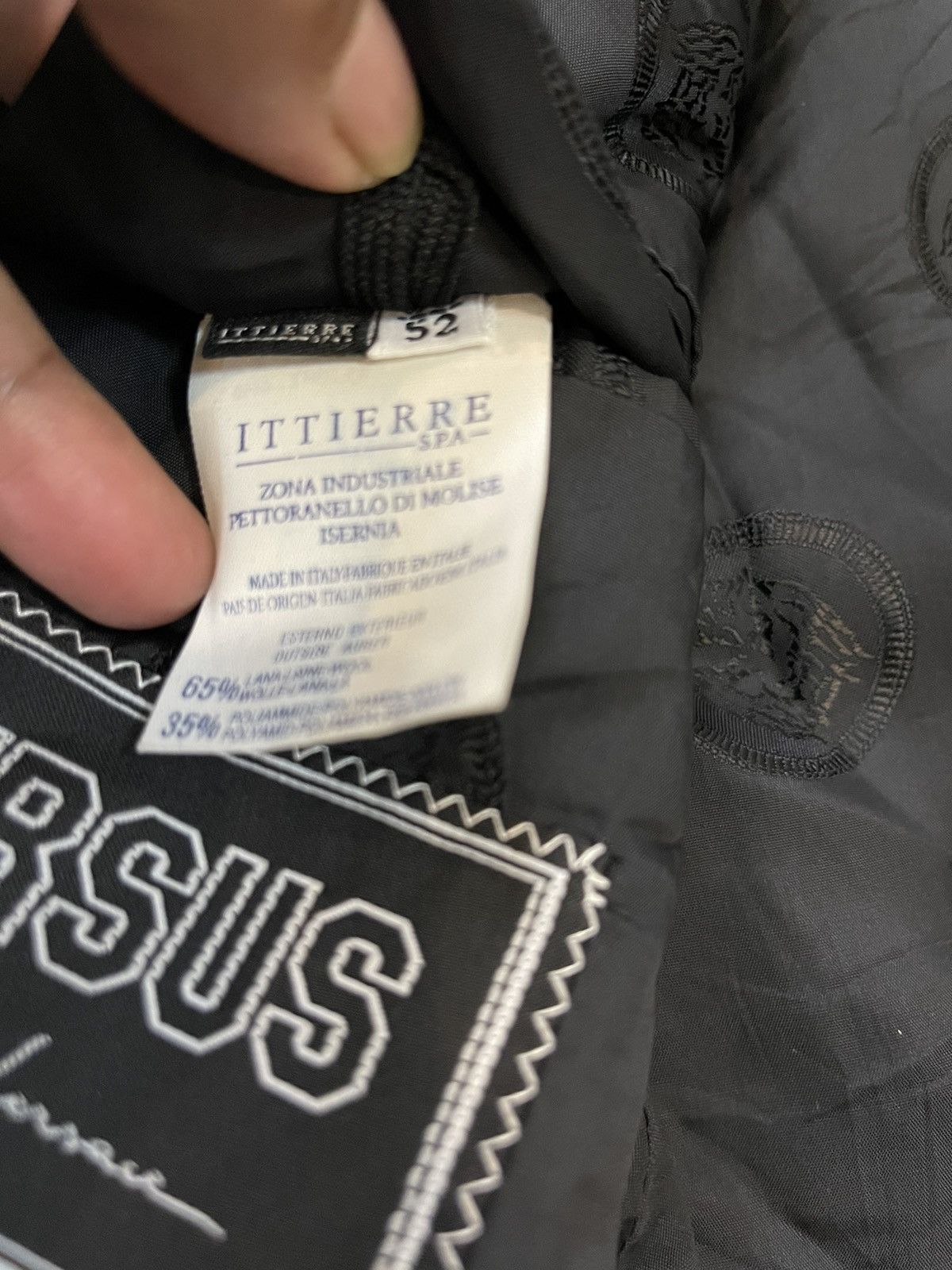 Versace × Versus Versace × Vintage Versus Gianni Versace Button Blazer Size L Size 38L - 10 Thumbnail